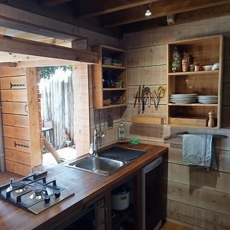 Bungalow Ecologique Avec Toilettes Seches Leu Kabanon Vue Mer Сен-Лё Экстерьер фото