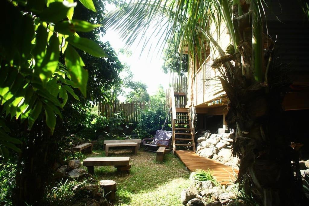 Bungalow Ecologique Avec Toilettes Seches Leu Kabanon Vue Mer Сен-Лё Экстерьер фото